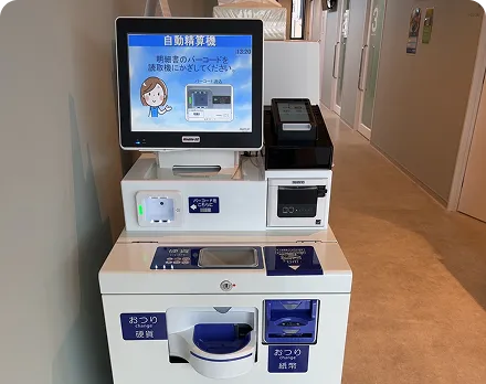 実際に院内に置かれたSMASEL CR2