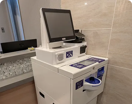 実際に院内に置かれたSMASEL CR2