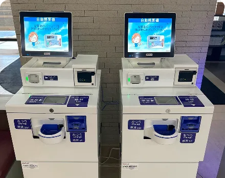 実際に院内に置かれたSMASEL CR2