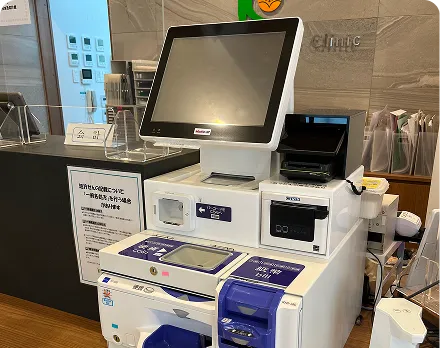 実際に院内に置かれたSMASEL CR2