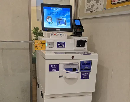 実際に院内に置かれたSMASEL CR2