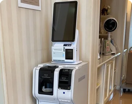 実際に院内に置かれたSMASEL CR1000