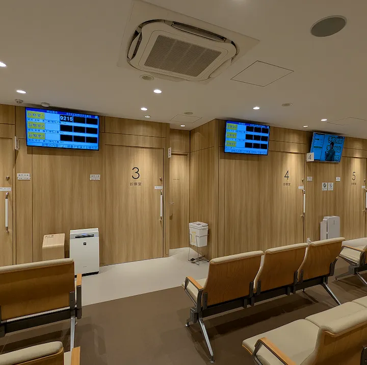 実際に院内に設置されたNo.call