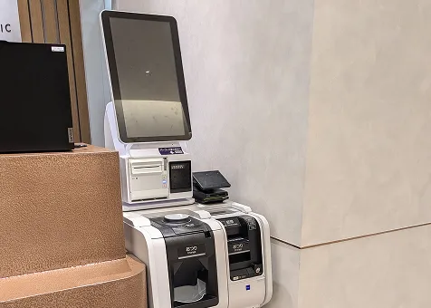 自動精算機の導入画像