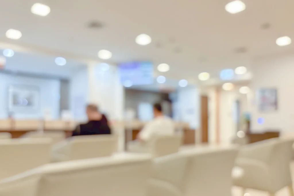 病院・クリニックの待合室の様子