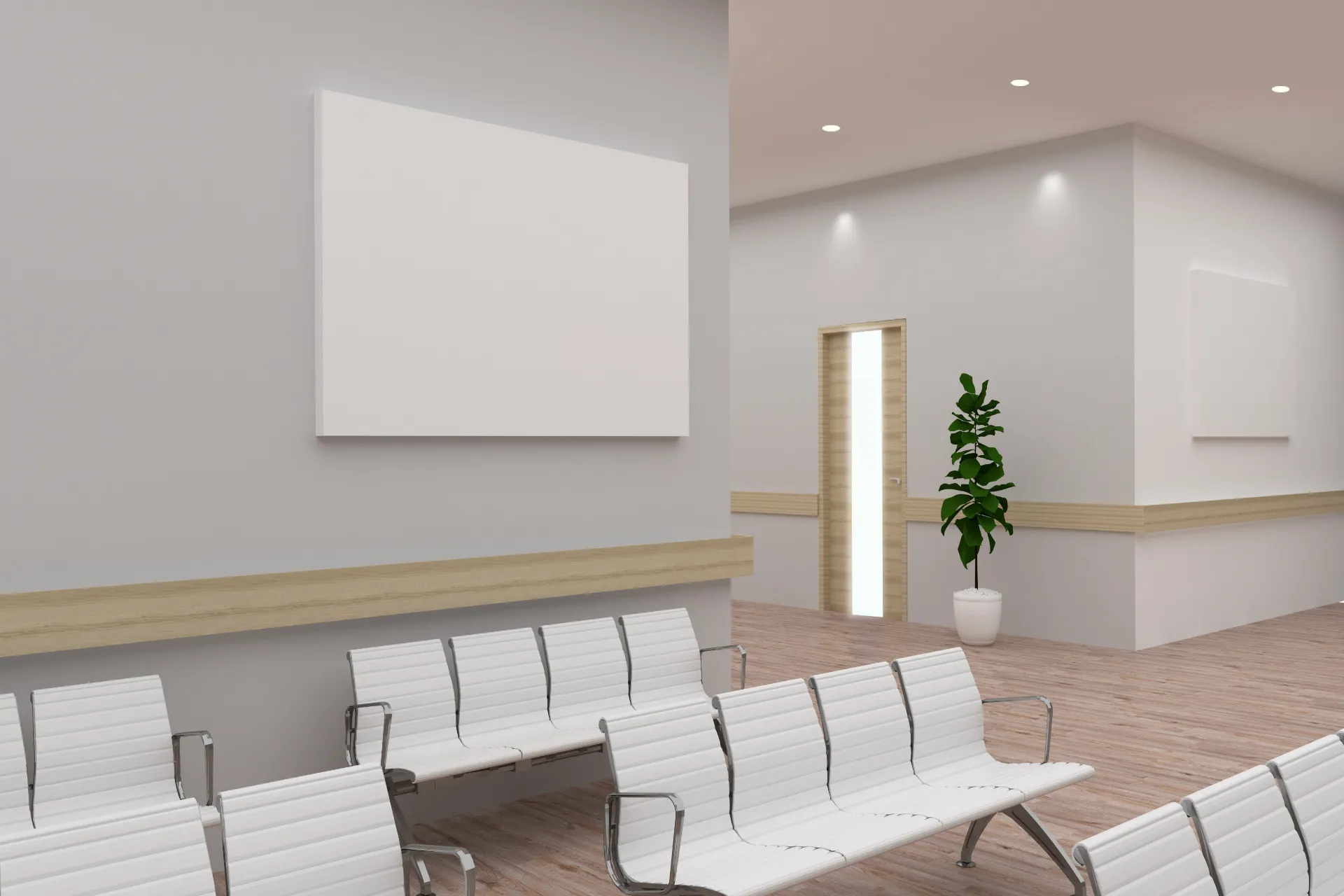 病院・クリニックの待合室の様子